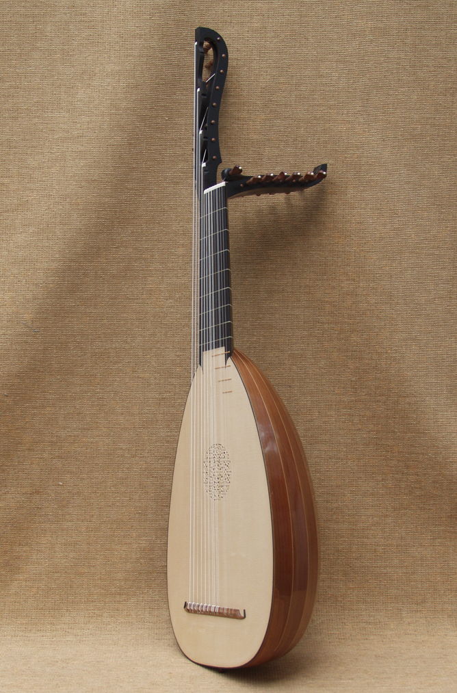 12 course lute on Venere body